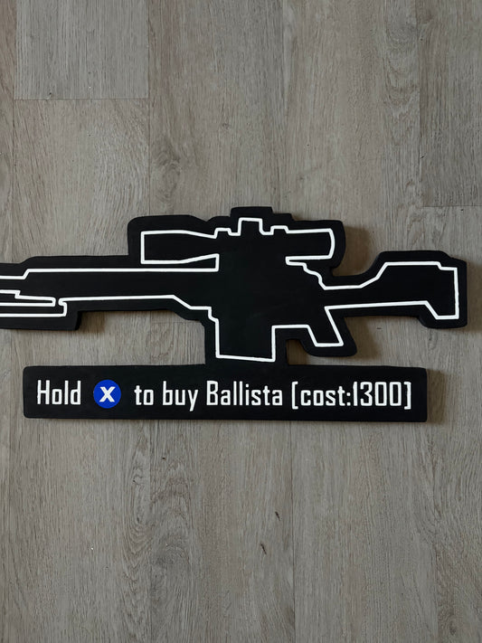 ballista wall buy